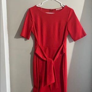 Bohme tie waist midi dress